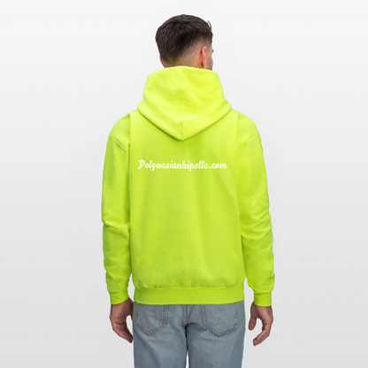 Men's Hoodie - safety green