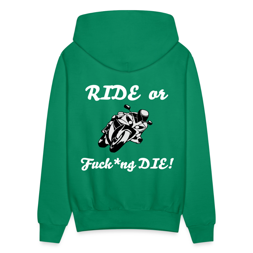 Men's Hoodie - kelly green
