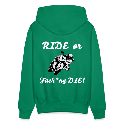 Men's Hoodie - kelly green