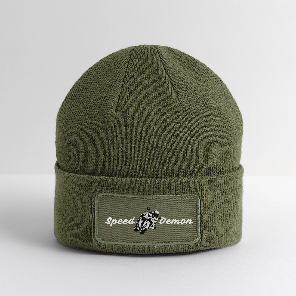 Speed Demon Beanie - olive