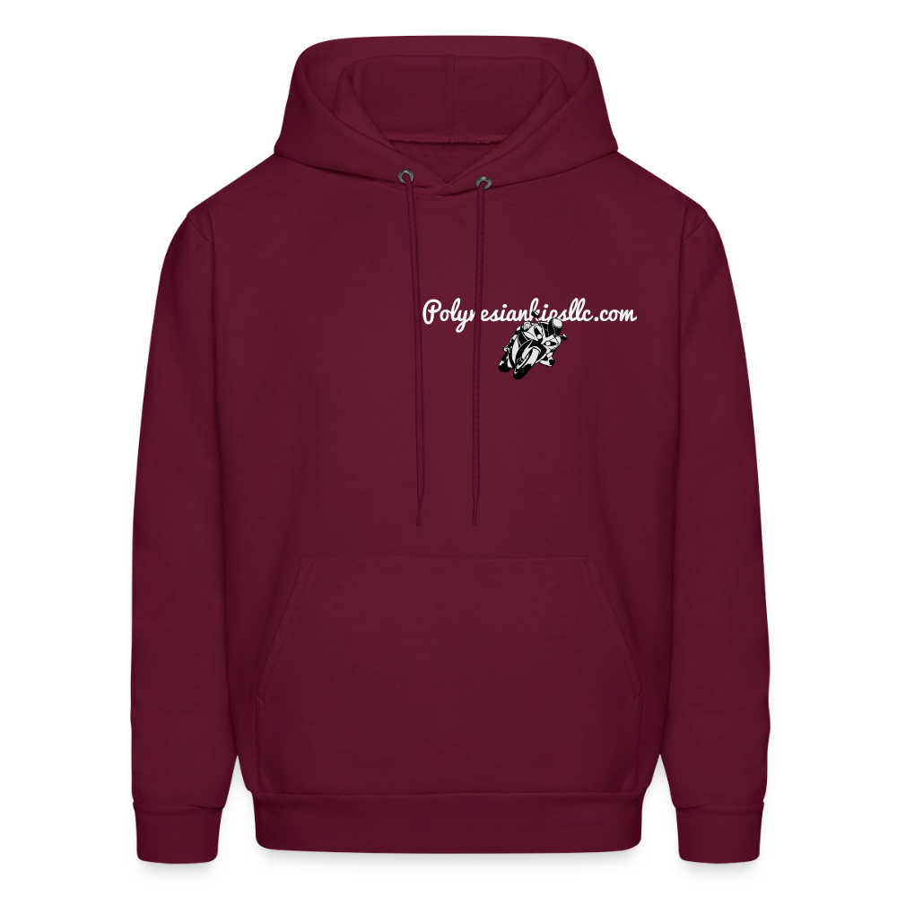 Men's Hoodie - burgundy