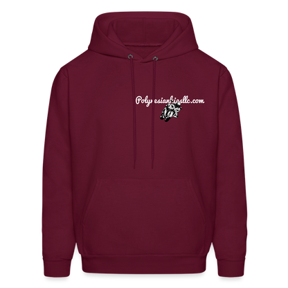 Men's Hoodie - burgundy