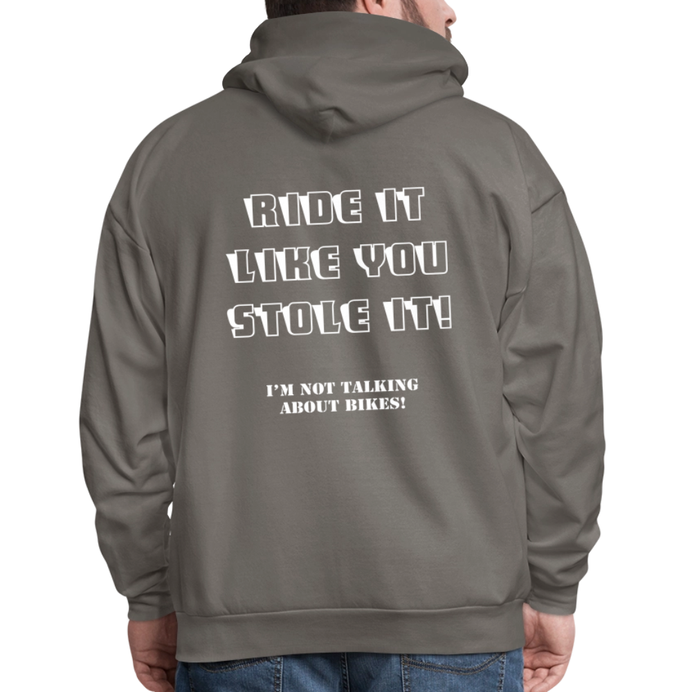 Men's Hoodie - asphalt gray