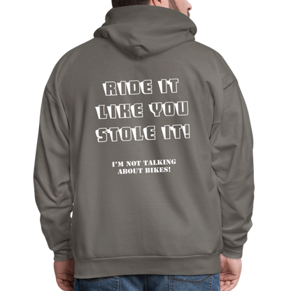 Men's Hoodie - asphalt gray
