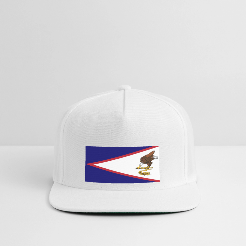 Snapback Baseball Cap - white