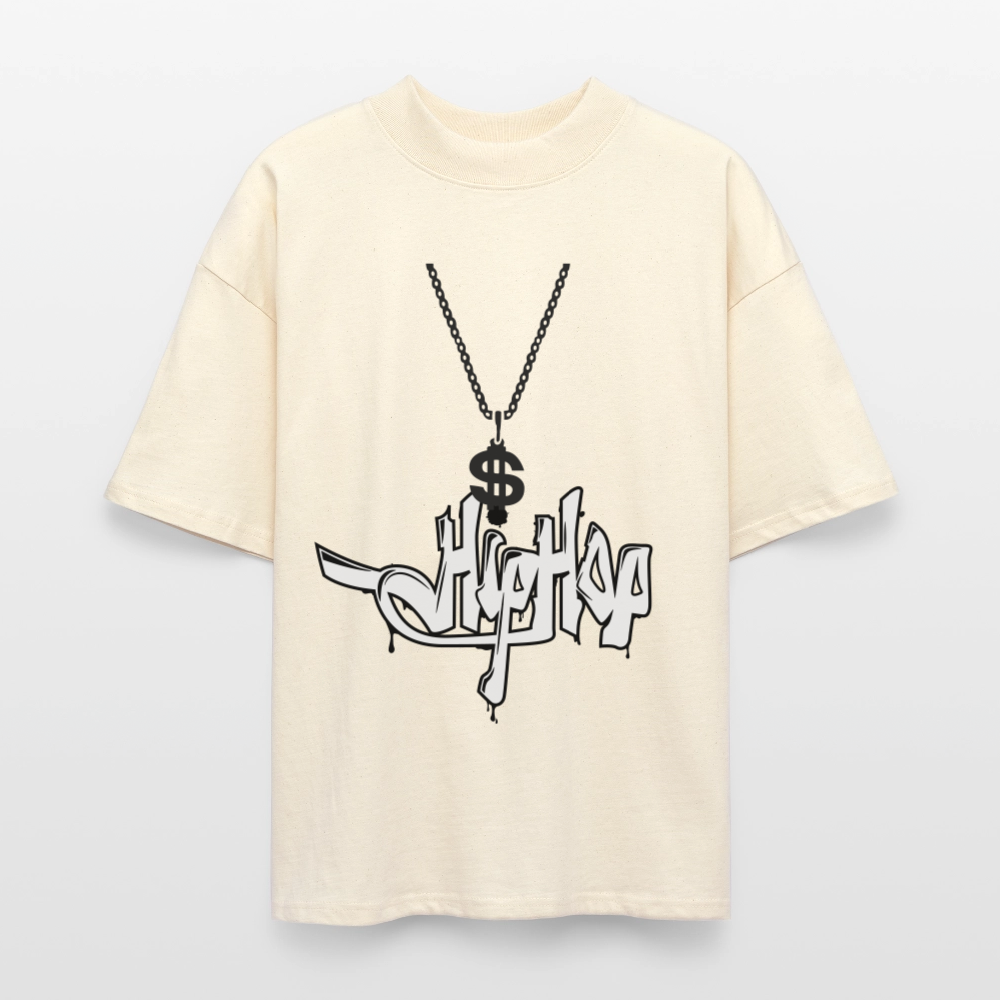 Oversized Graphic T - natural raw