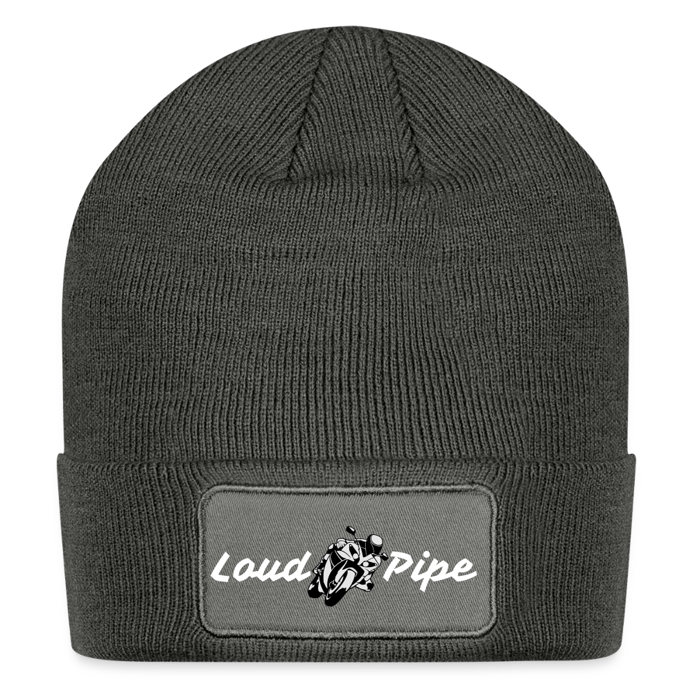 Loud Pipe Beanie - charcoal grey
