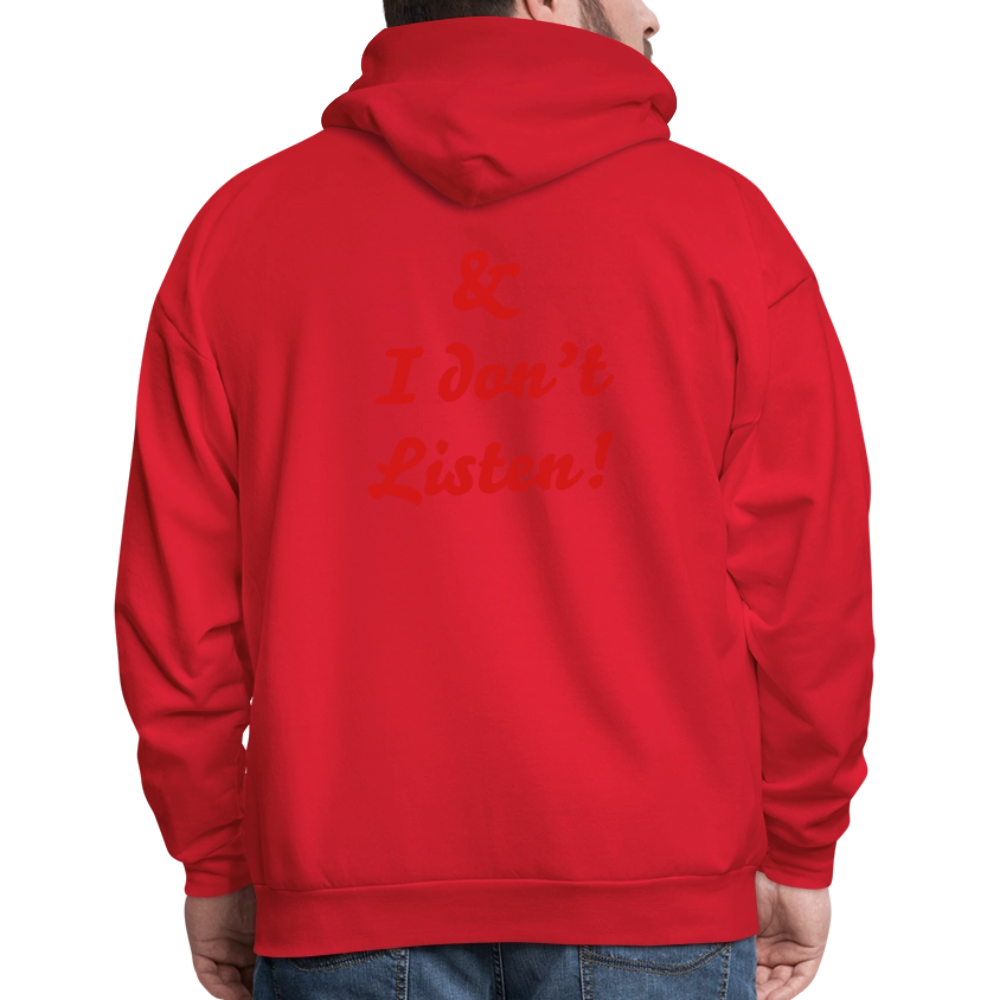 Men's Hoodie - red