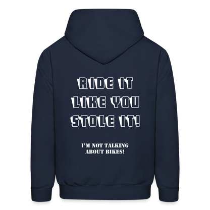 Men's Hoodie - navy