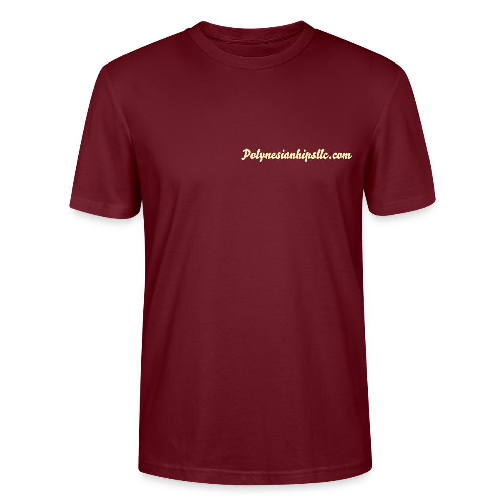 Graphic T - burgundy