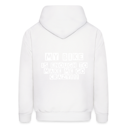 Men's Hoodie - white