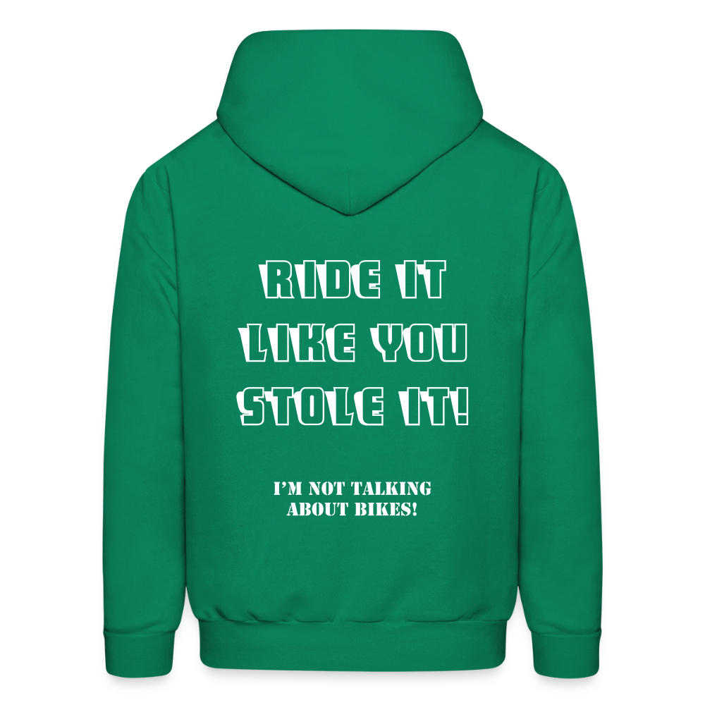 Men's Hoodie - kelly green