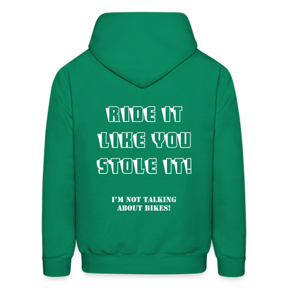 Men's Hoodie - kelly green