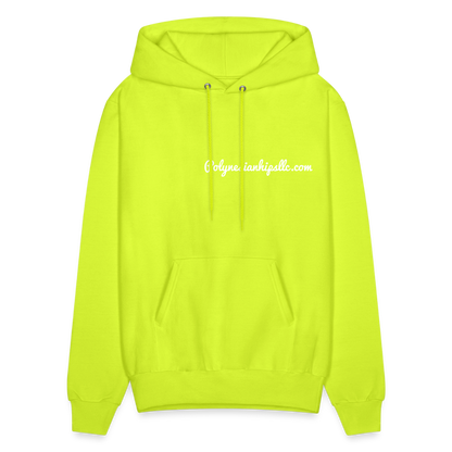 Men's Hoodie - safety green