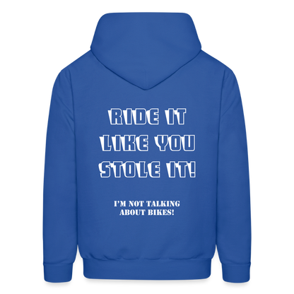 Men's Hoodie - royal blue