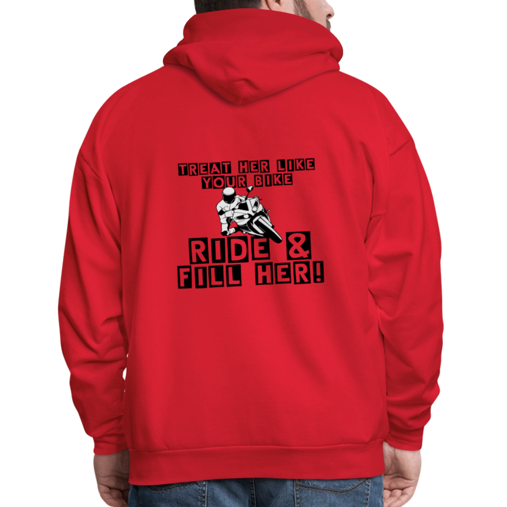 Men's Hoodie - red