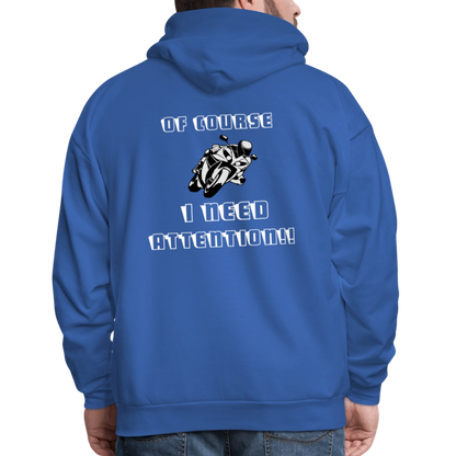 Men's Hoodie - royal blue