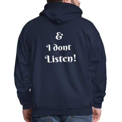 Men's Hoodie - navy