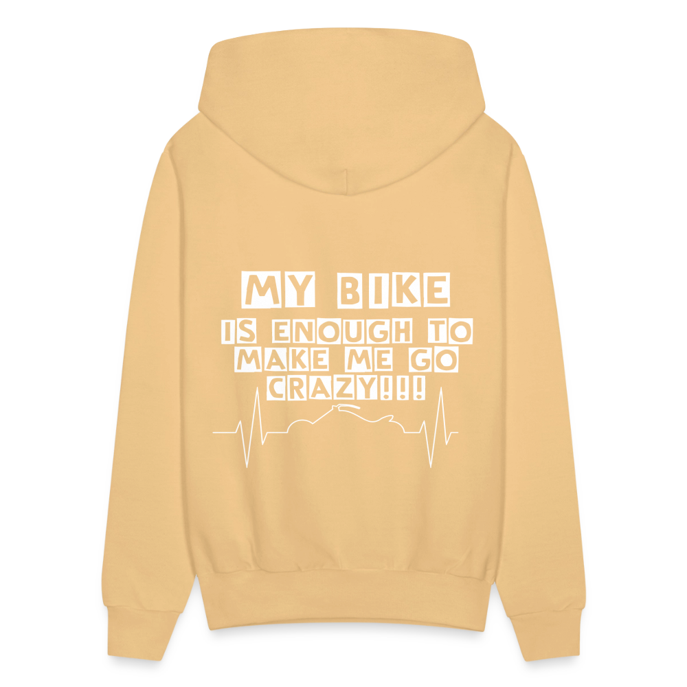 Men's Hoodie - light gold 