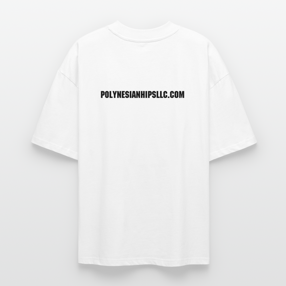 Oversized Graphic T - white