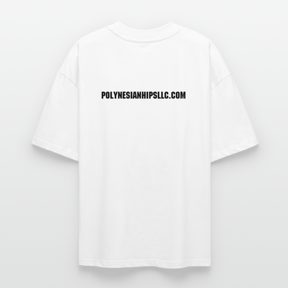 Oversized Graphic T - white