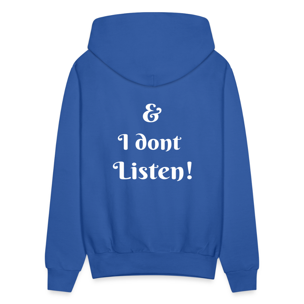 Men's Hoodie - royal blue