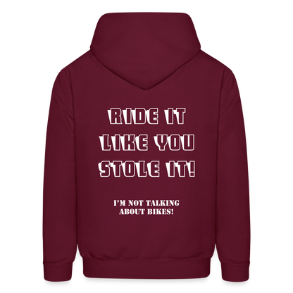 Men's Hoodie - burgundy