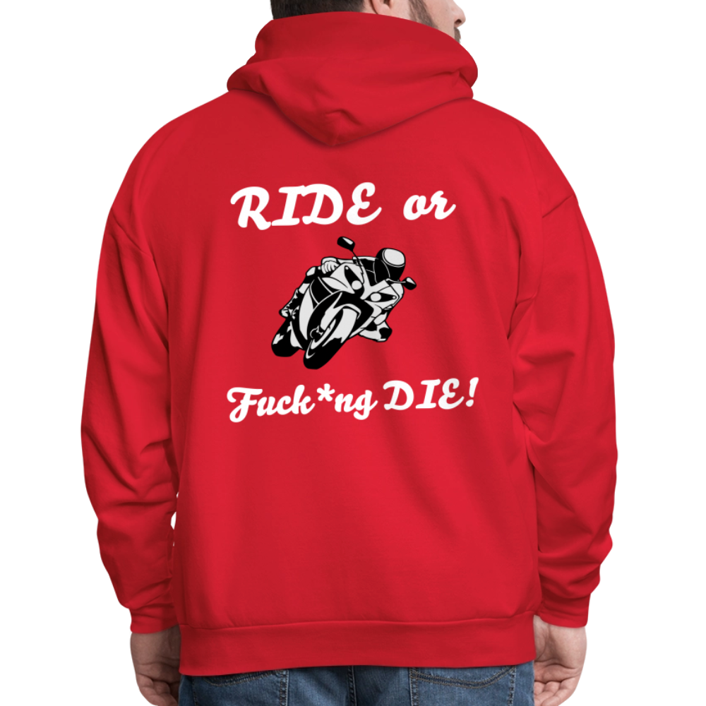Men's Hoodie - red