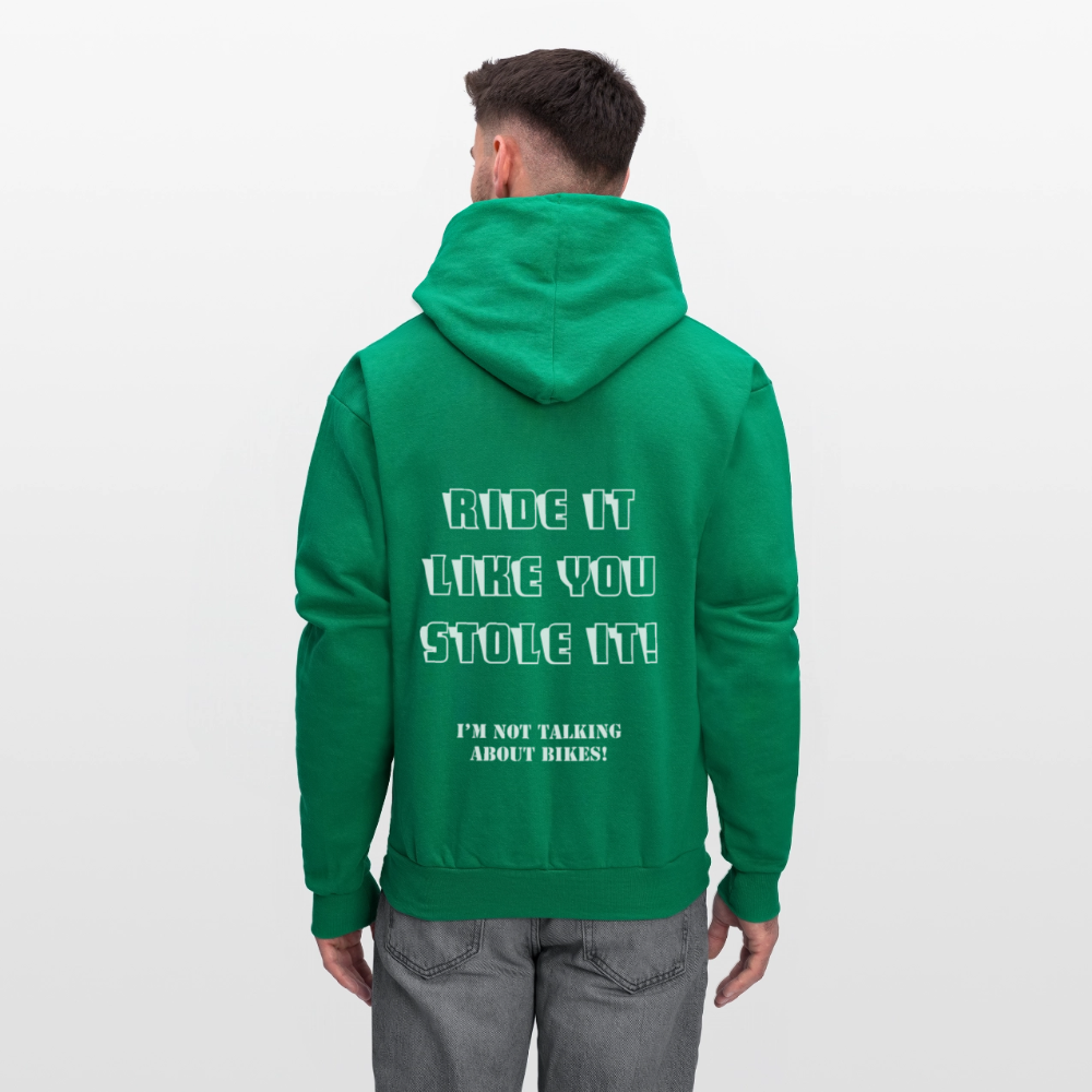 Men's Hoodie - kelly green