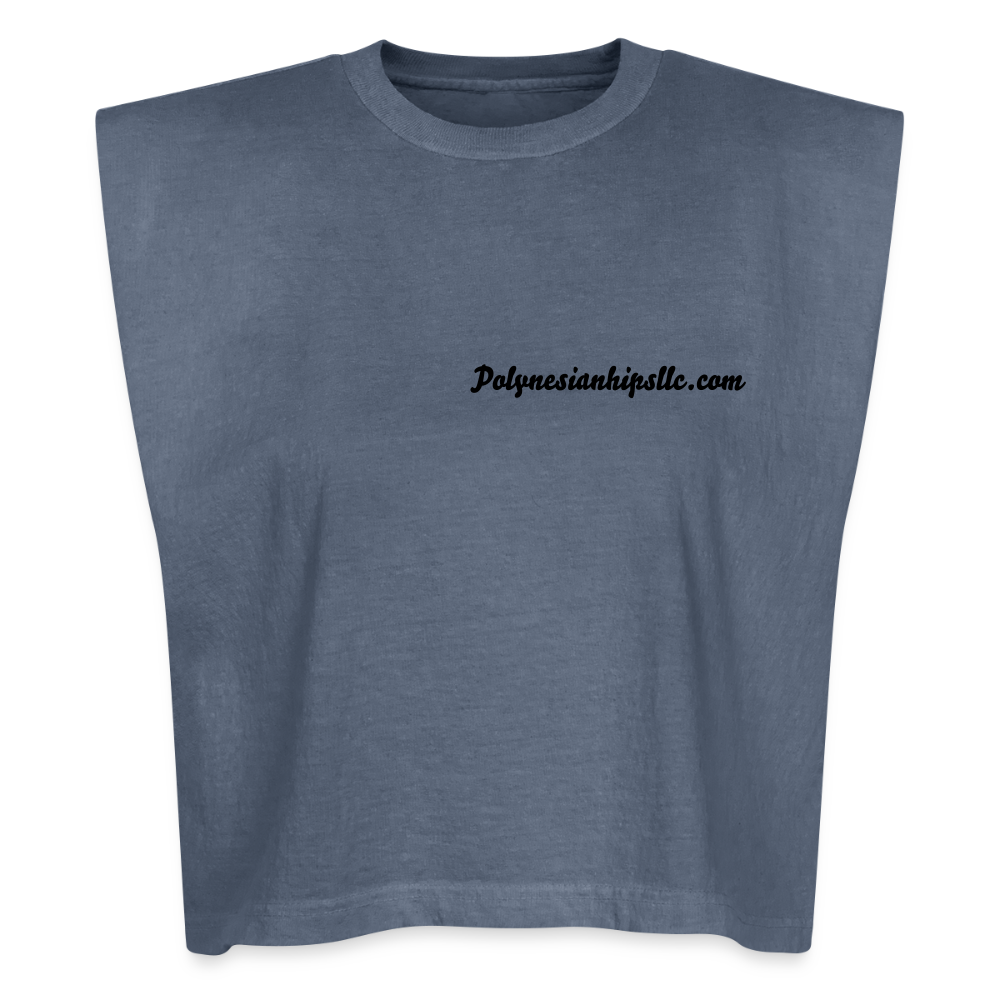 Muscle T - faded navy
