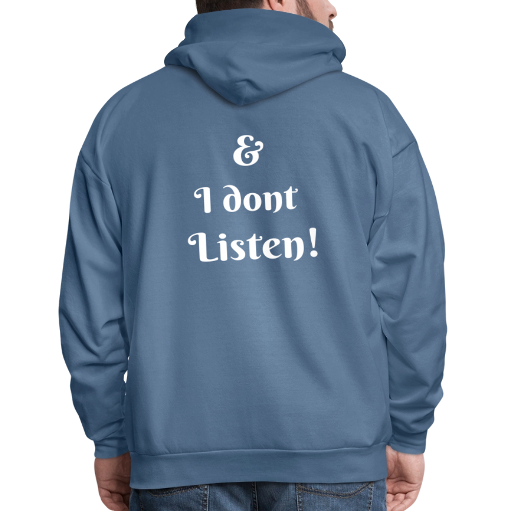 Men's Hoodie - denim blue
