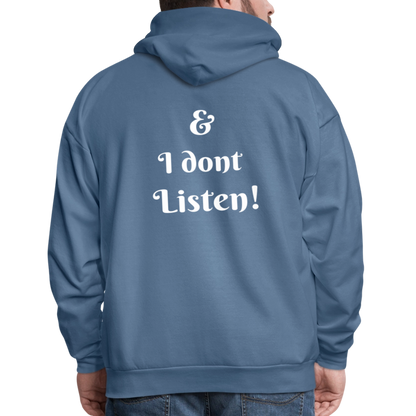 Men's Hoodie - denim blue