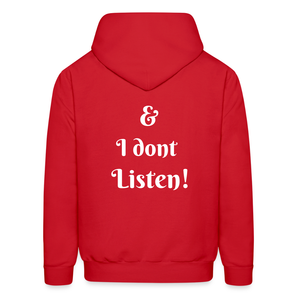 Men's Hoodie - red