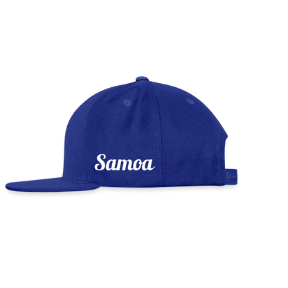 Snapback Baseball Cap - royal blue