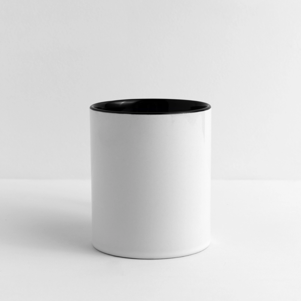 Contrast Coffee Mug - white/black