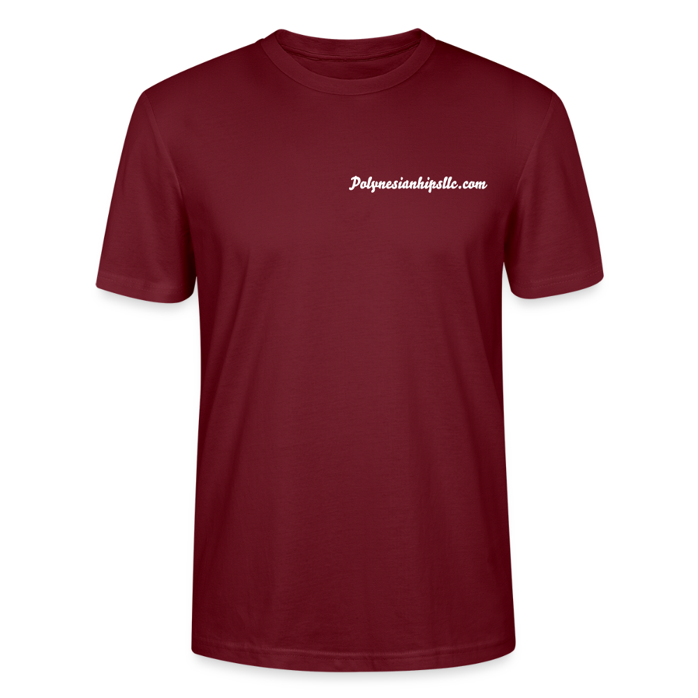 Graphic T - burgundy