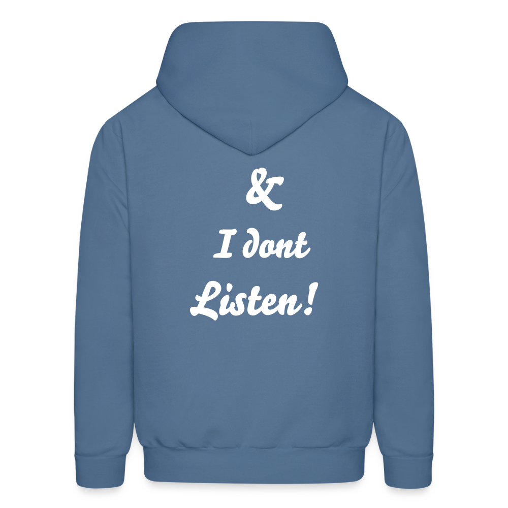 Men's Hoodie - denim blue