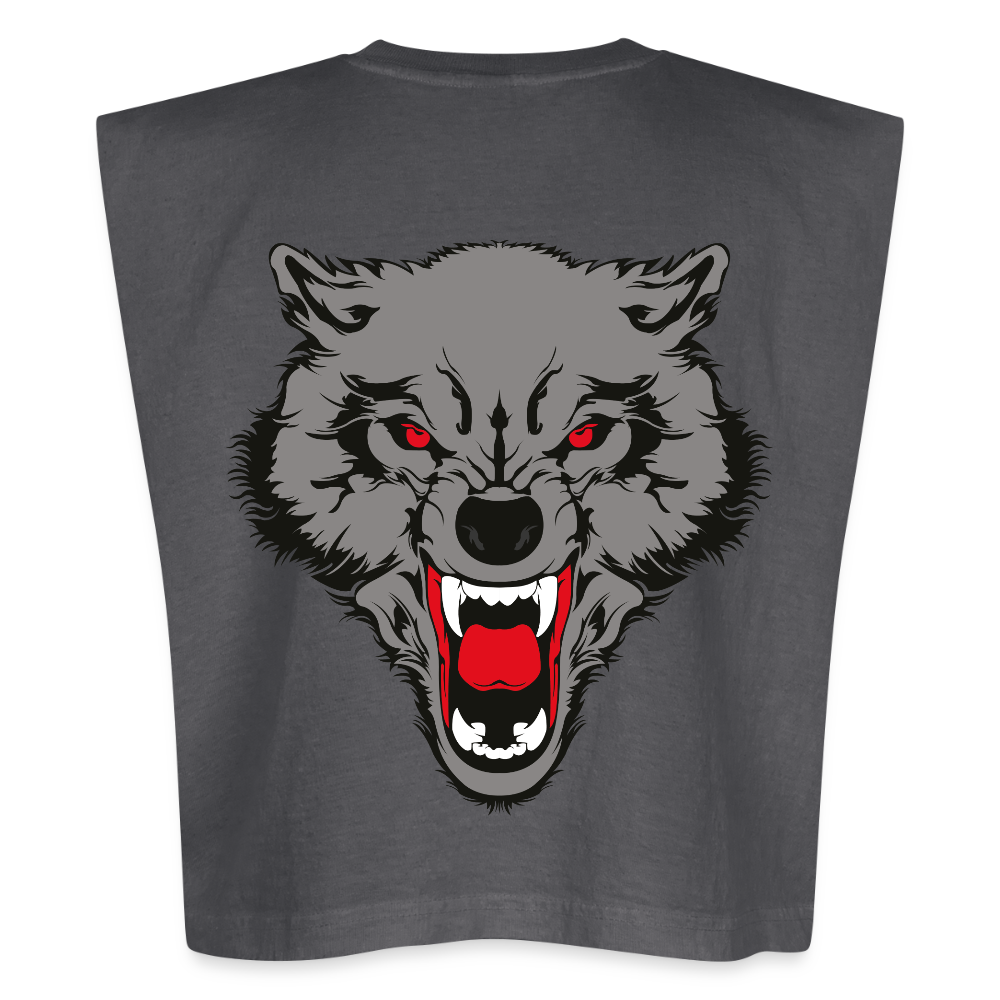 Muscle T - faded black