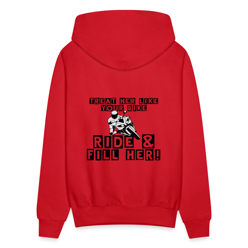 Men's Hoodie - red