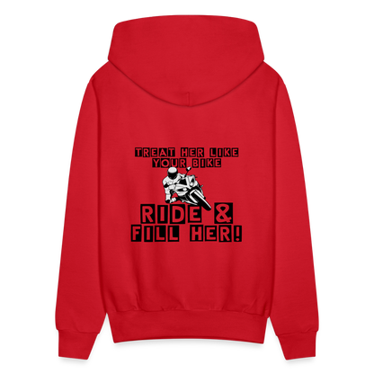 Men's Hoodie - red