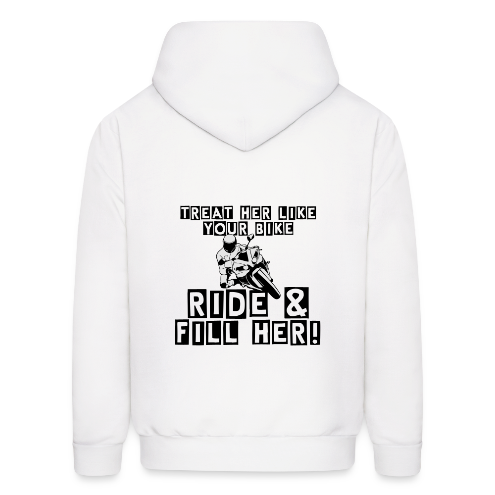 Men's Hoodie - white