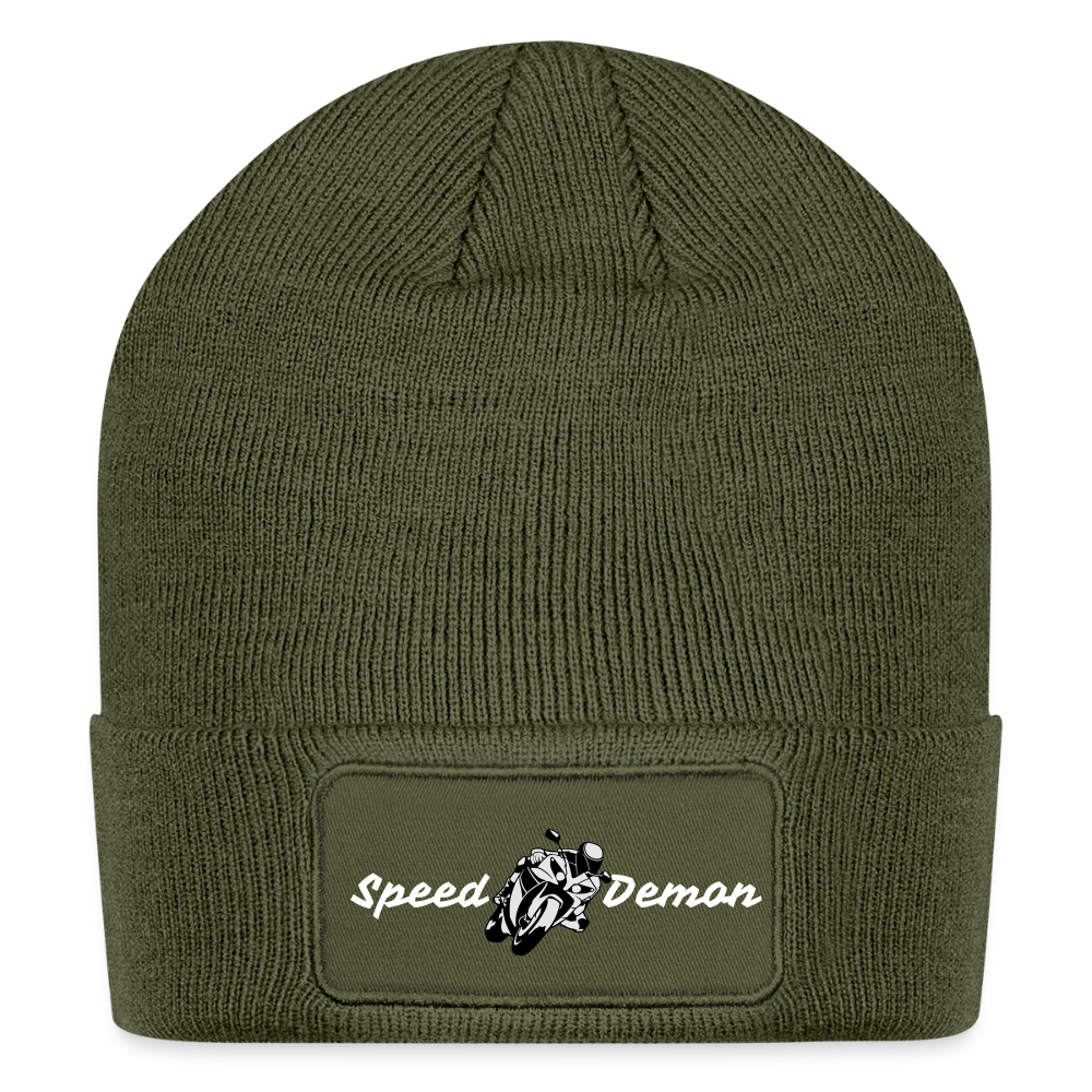 Speed Demon Beanie - olive