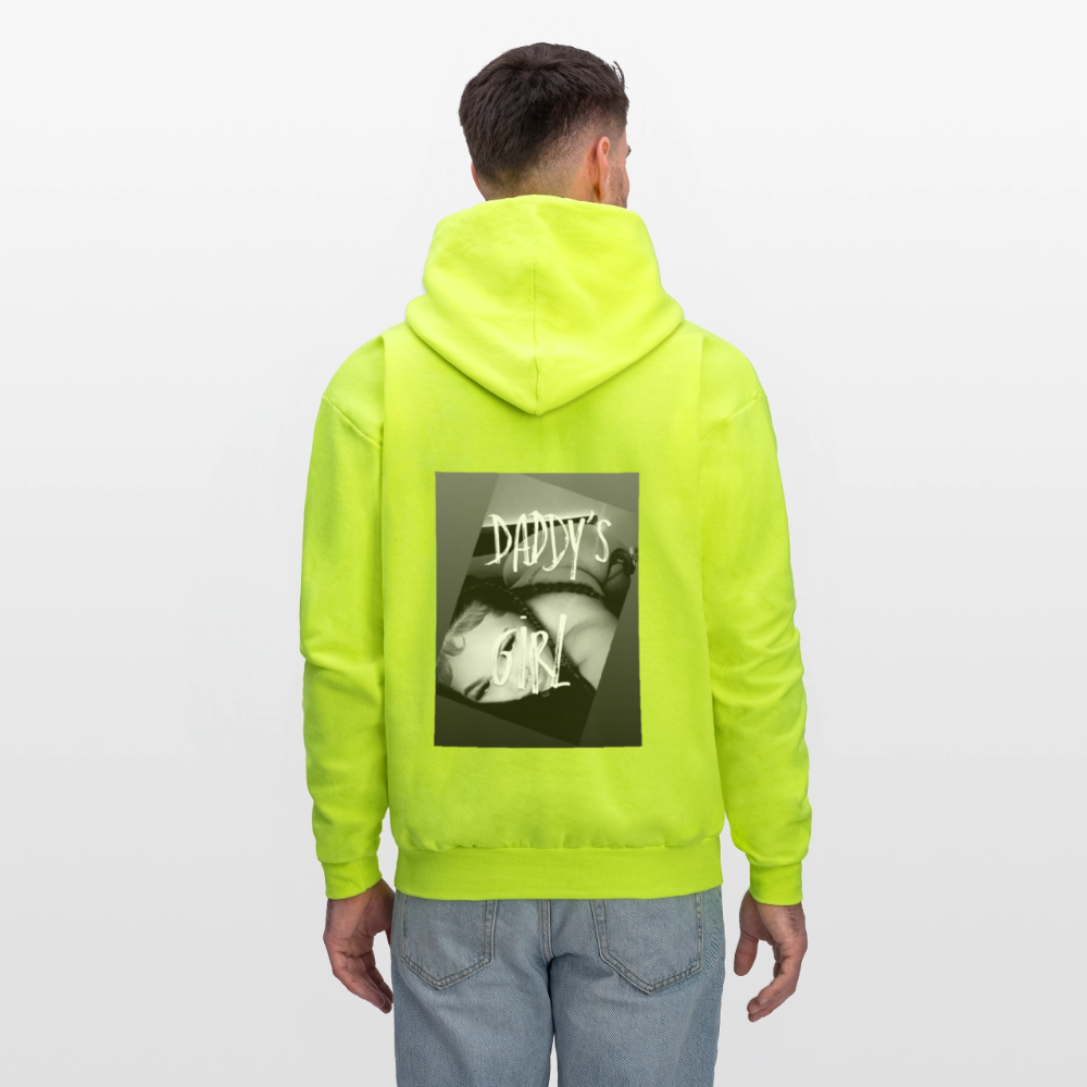 Men's Hoodie - safety green