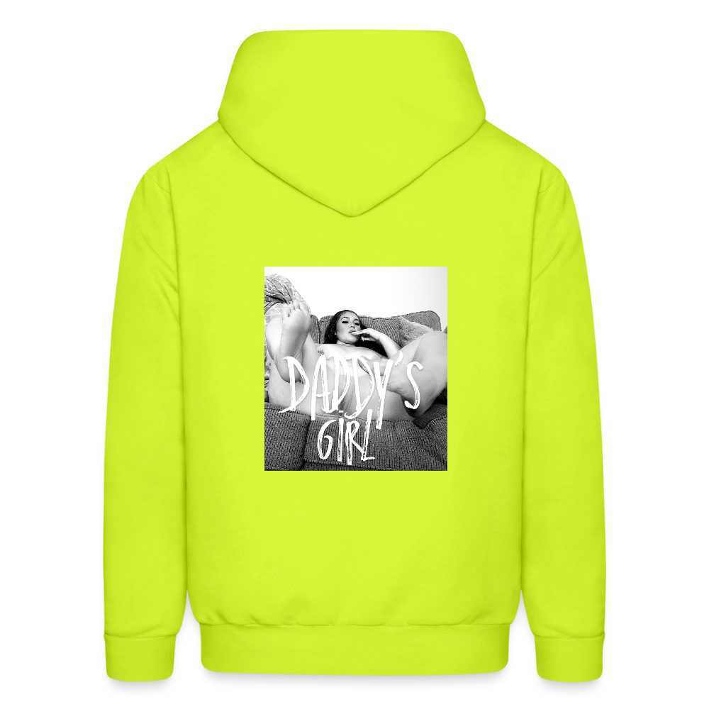 Men's Hoodie - safety green