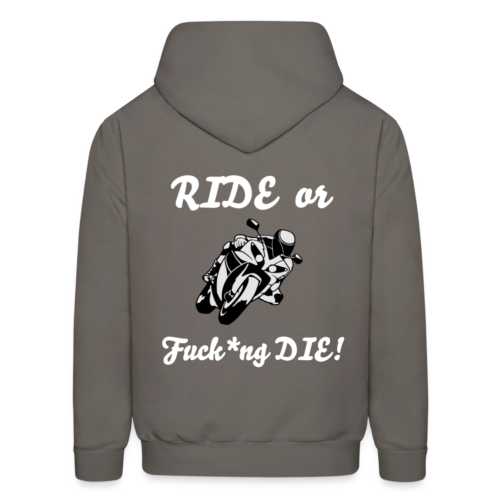 Men's Hoodie - asphalt gray