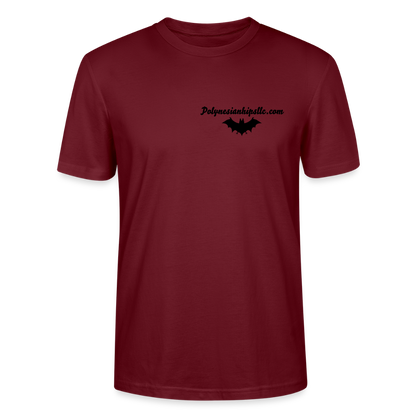 Graphic T - burgundy