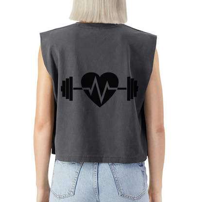 Muscle T - faded black