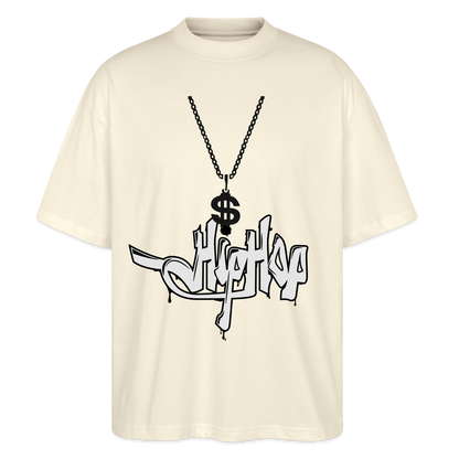 Oversized Graphic T - natural raw