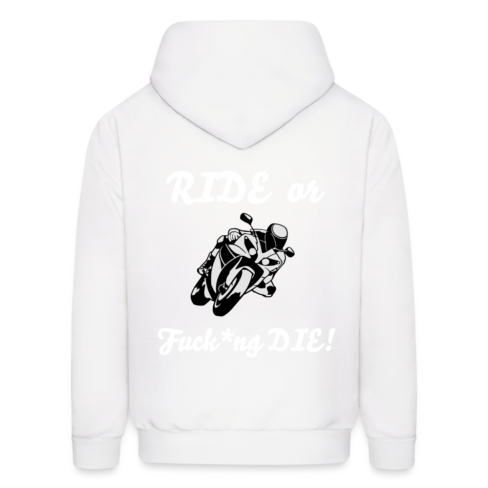 Men's Hoodie - white