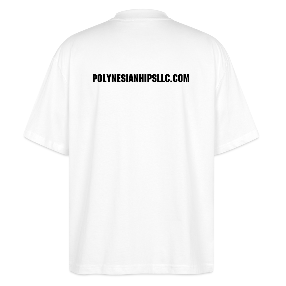 Oversized Graphic T - white